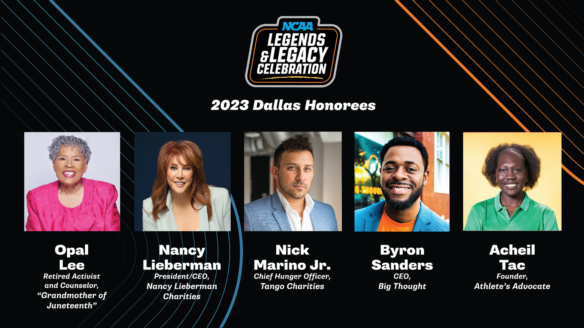 Read more about the article NCAA names Women’s Final Four Dallas 2023 Legends and Legacy Community Award recipients
